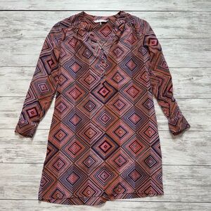 Trina Turk Silk Dress / Swim Cover Size 8